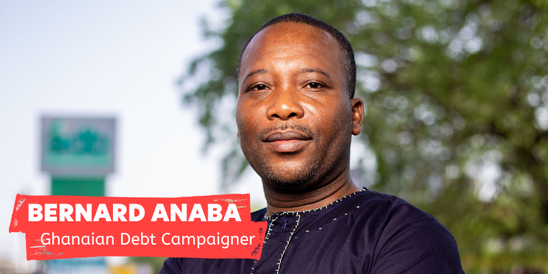 Bernard Anaba, Ghanaian debt campaigner